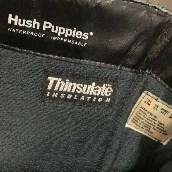 Hush Puppies Waterproof Thinsulate Insulation Genuine Leather Mid 13”High Boots - Picture 3 of 16